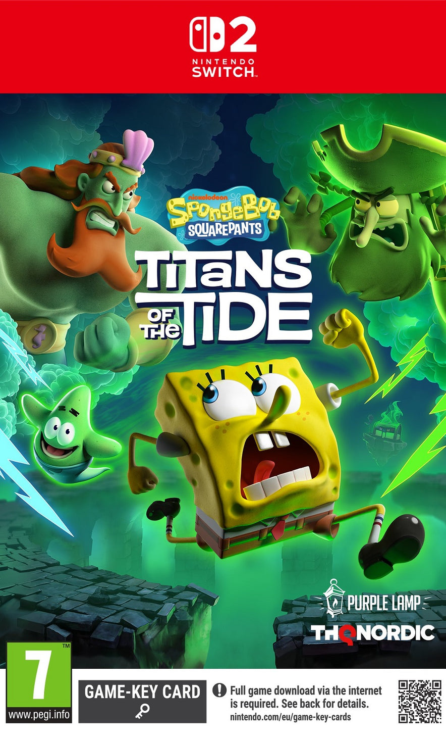 SpongeBob SquarePants - Titans of the Tide - Game-key Card - Nintendo Switch 2 version