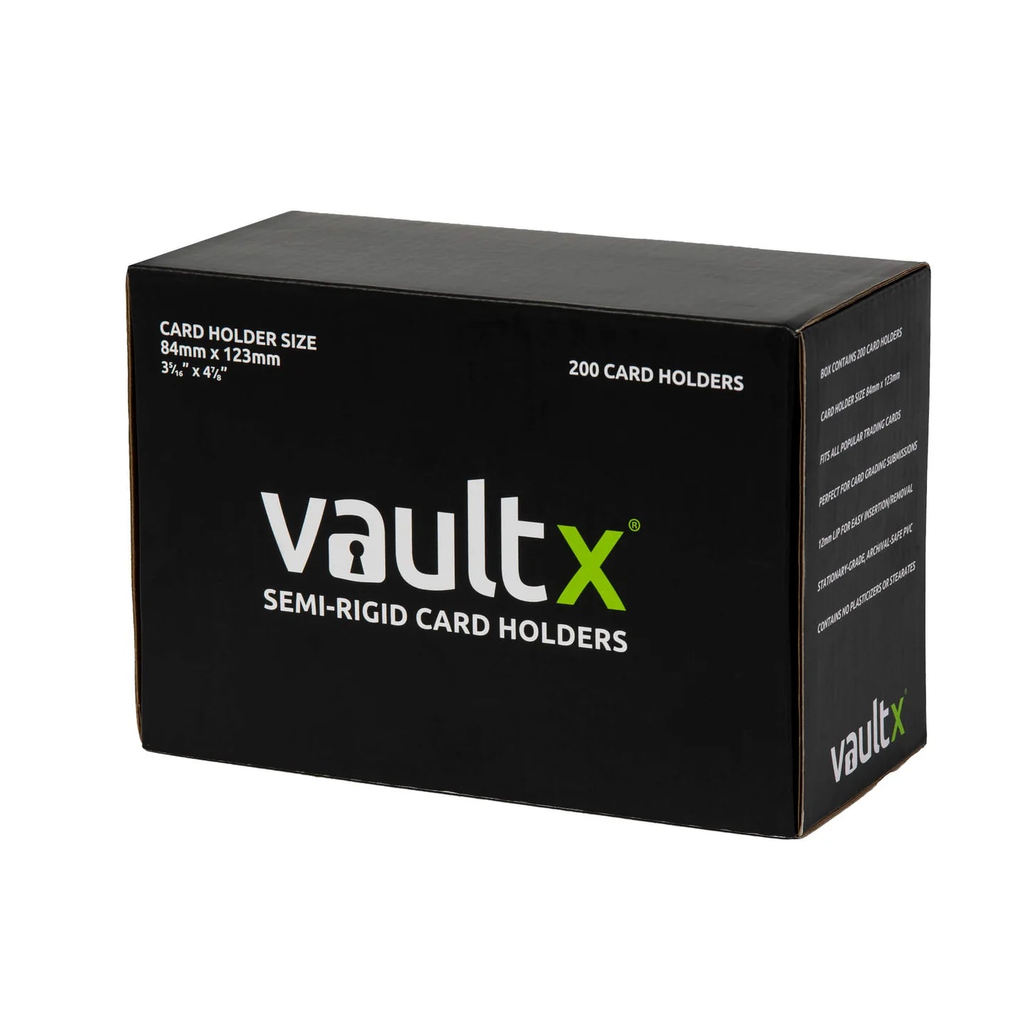 Vault X Semi-Rigid Card Holders (200 stuks)