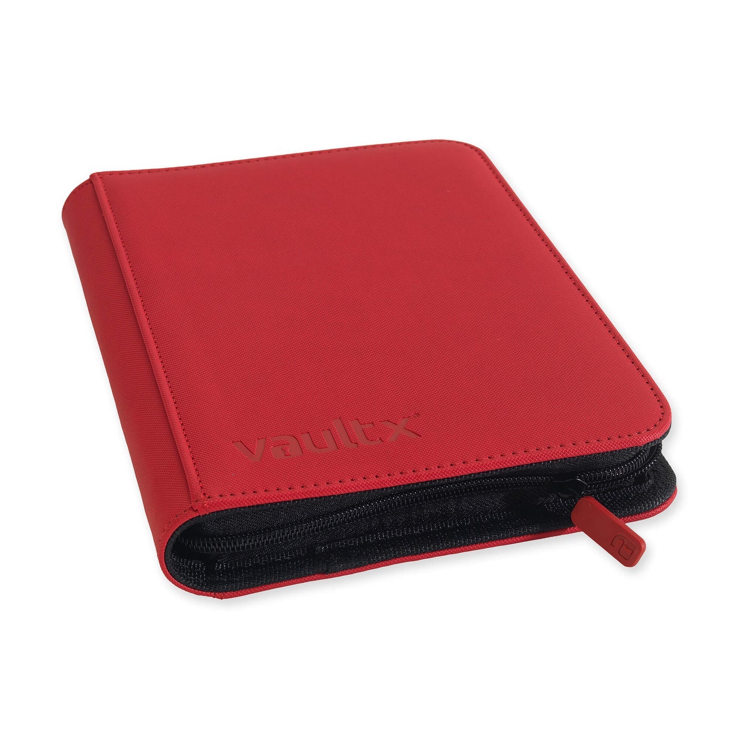 Vault X: 4-Pocket Zip Binder – Exo-Tec® Rood