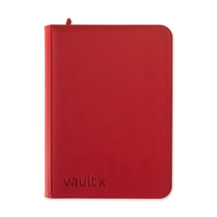 Vault X: 12-Pocket Zip Binder – Exo-Tec® Rood