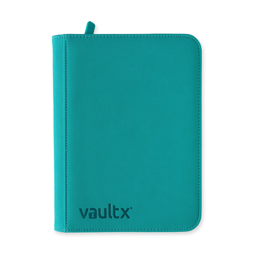 Vault X: 4-Pocket Zip Binder – Exo-Tec® Teal