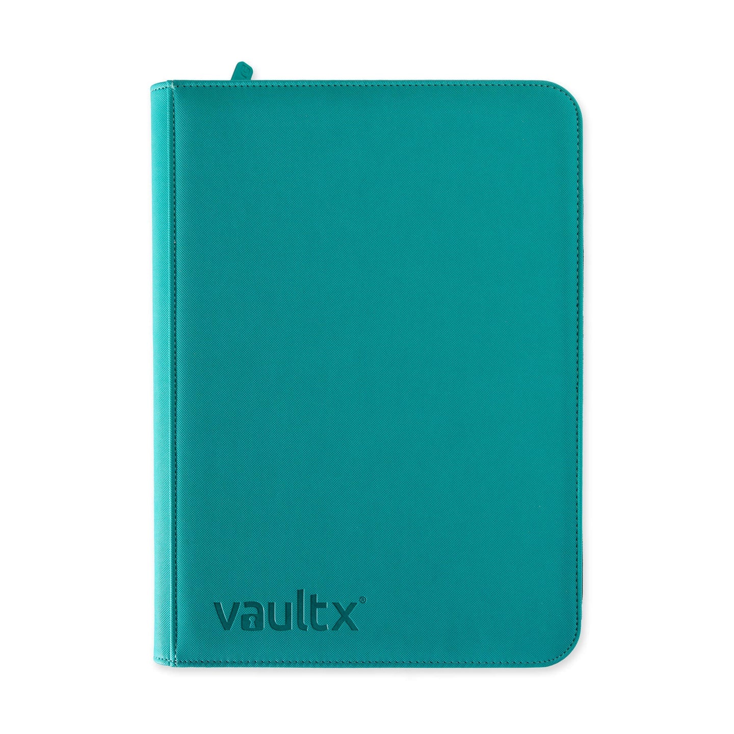 Vault X: 9-Pocket Zip Binder – Exo-Tec® Teal