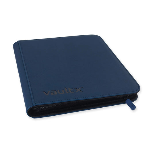 Vault X: 12-Pocket Zip Binder XL – Exo-Tec® Blauw