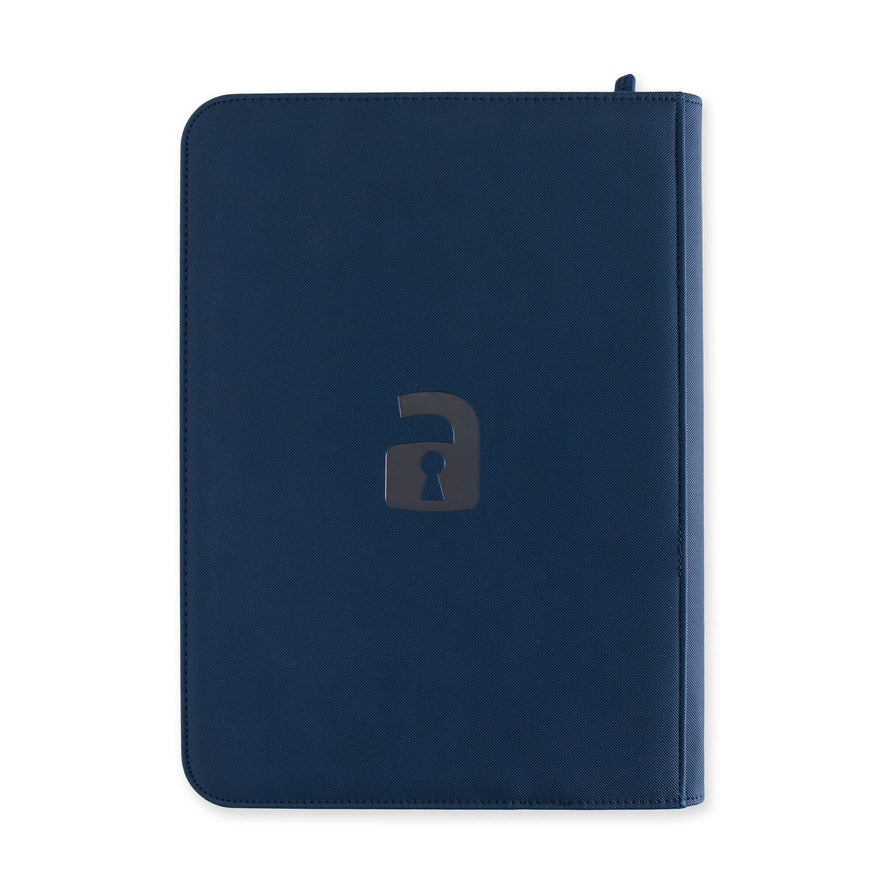 Vault X: 12-Pocket Zip Binder XL – Exo-Tec® Blauw