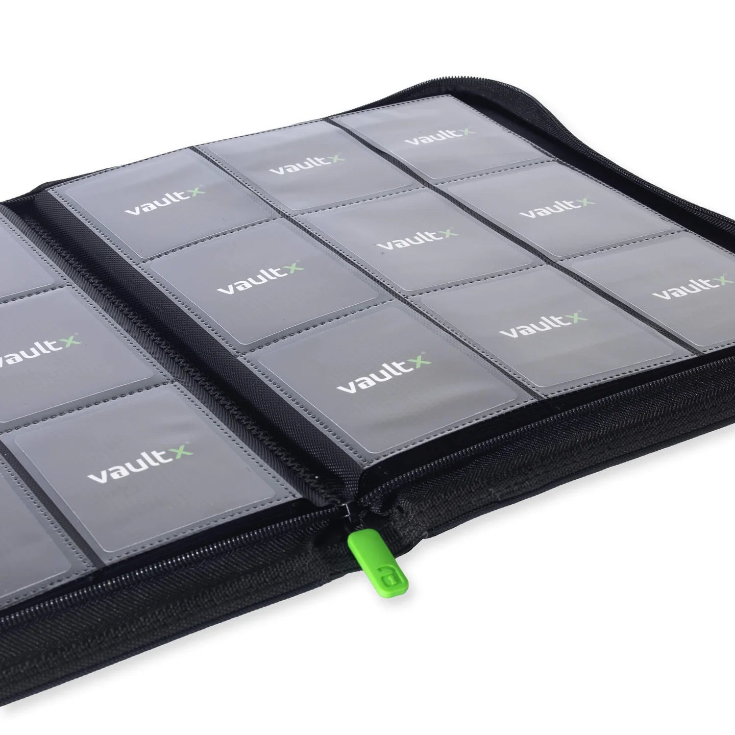 Vault X: 12-Pocket Zip Binder – Exo-Tec® Zwart