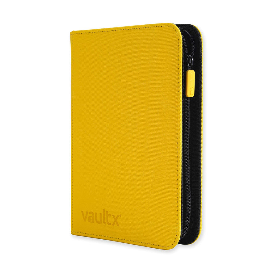 Vault X: 4-Pocket Zip Binder – Exo-Tec® Geel