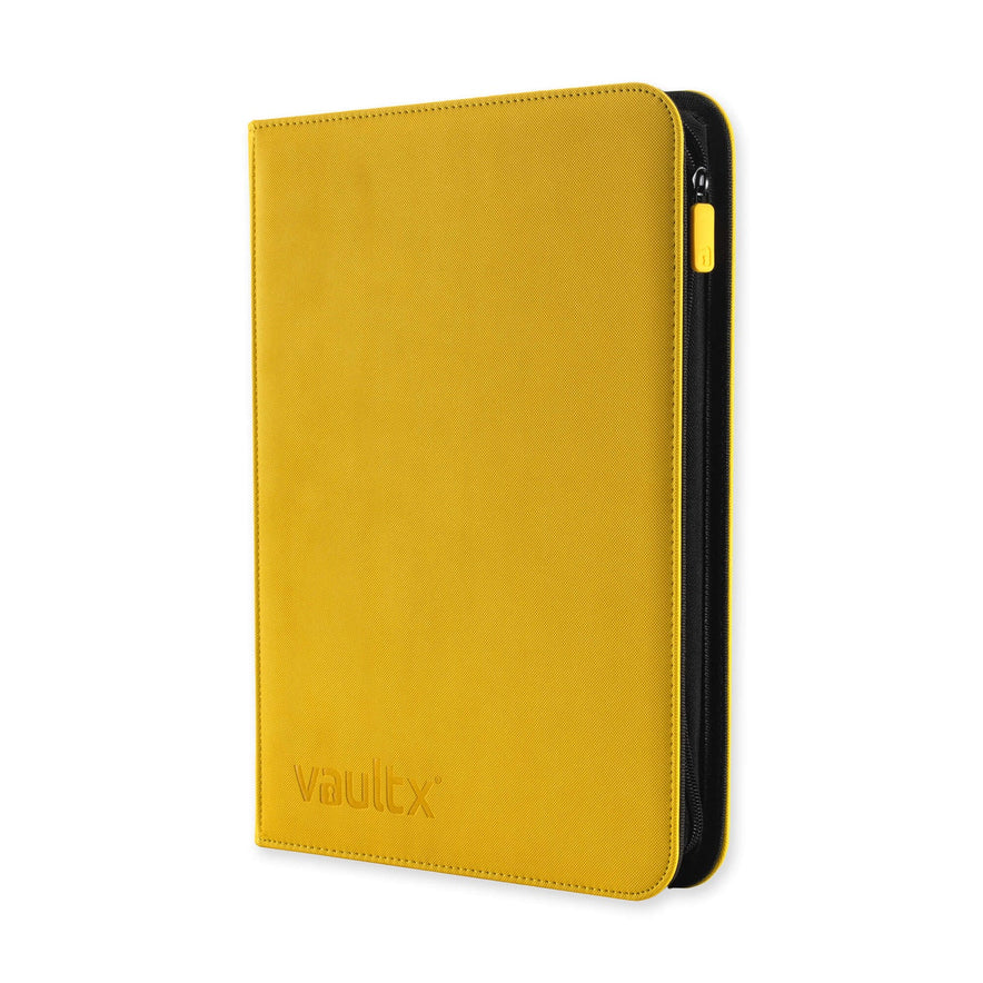 Vault X: 9-Pocket Zip Binder – Exo-Tec® Geel