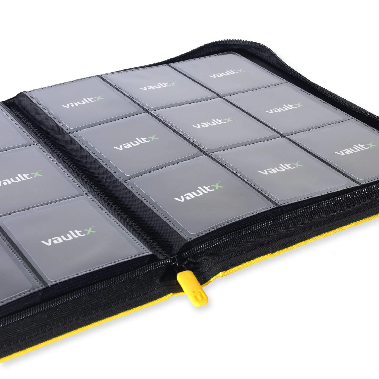 Vault X: 12-Pocket Zip Binder XL – Exo-Tec® Geel