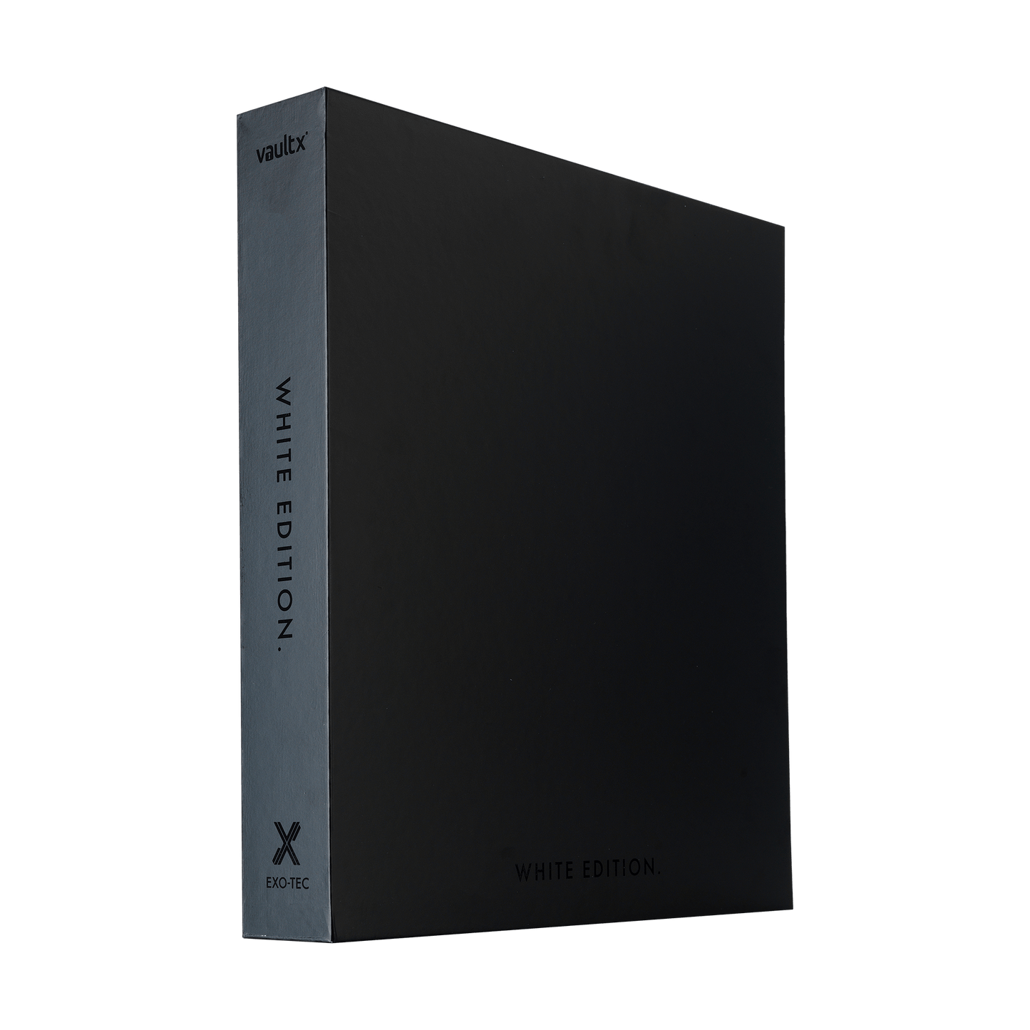 Vault X: 12-Pocket Zip Binder – Exo-Tec® White Edition