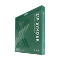 Vault X: 12-Pocket Zip Binder – Exo-Tec® Metallic Groen