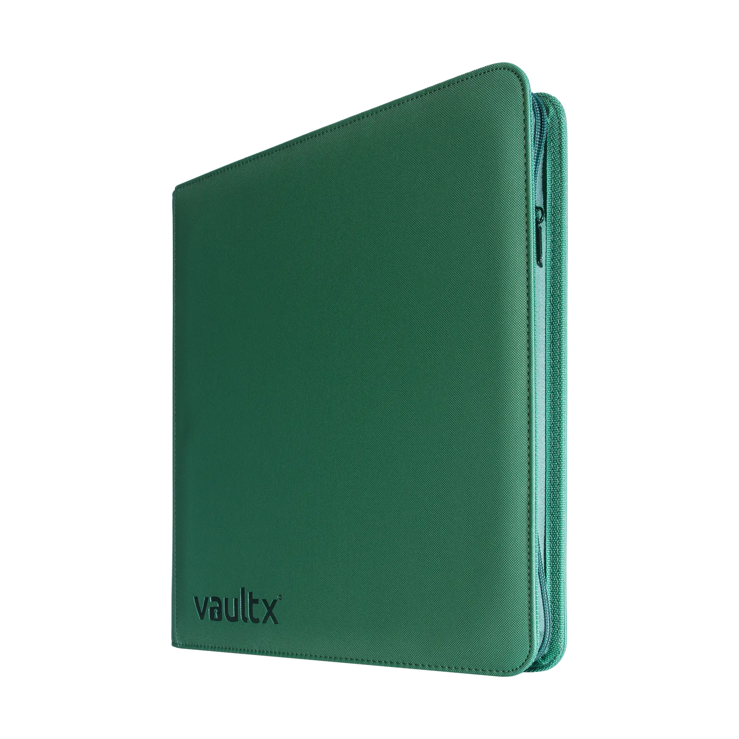 Vault X: 12-Pocket Zip Binder – Exo-Tec® Metallic Groen
