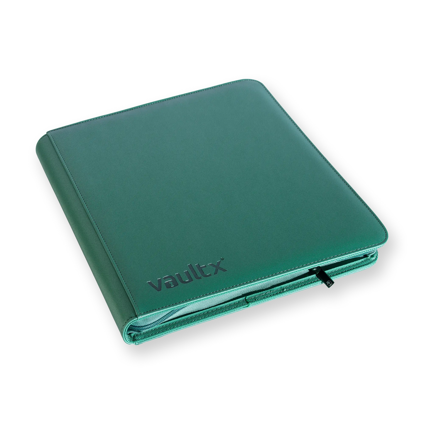 Vault X: 12-Pocket Zip Binder – Exo-Tec® Metallic Groen