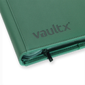 Vault X: 12-Pocket Zip Binder – Exo-Tec® Metallic Groen