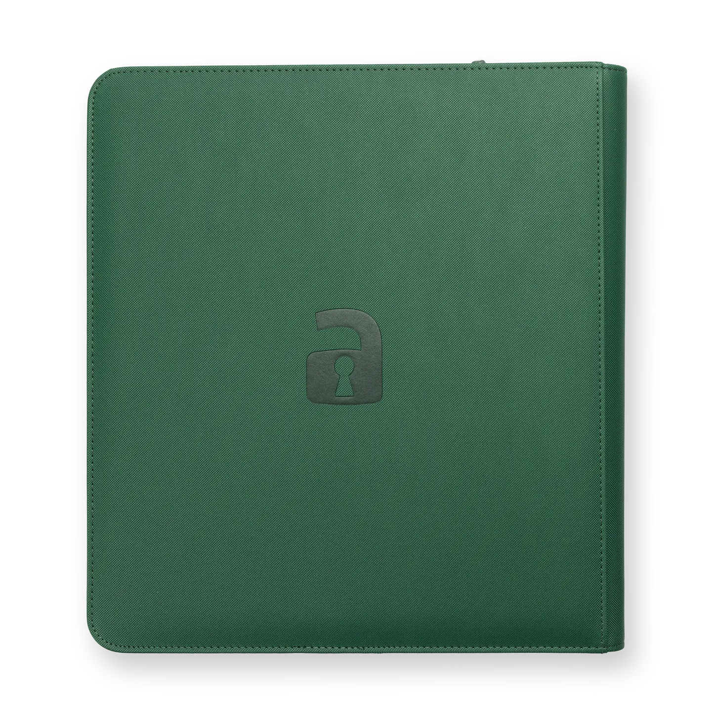 Vault X: 12-Pocket Zip Binder – Exo-Tec® Metallic Groen