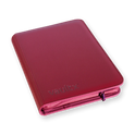 Vault X: 9-Pocket Zip Binder – Exo-Tec® Metallic Rood