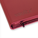 Vault X: 9-Pocket Zip Binder – Exo-Tec® Metallic Rood
