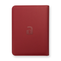 Vault X: 9-Pocket Zip Binder – Exo-Tec® Metallic Rood