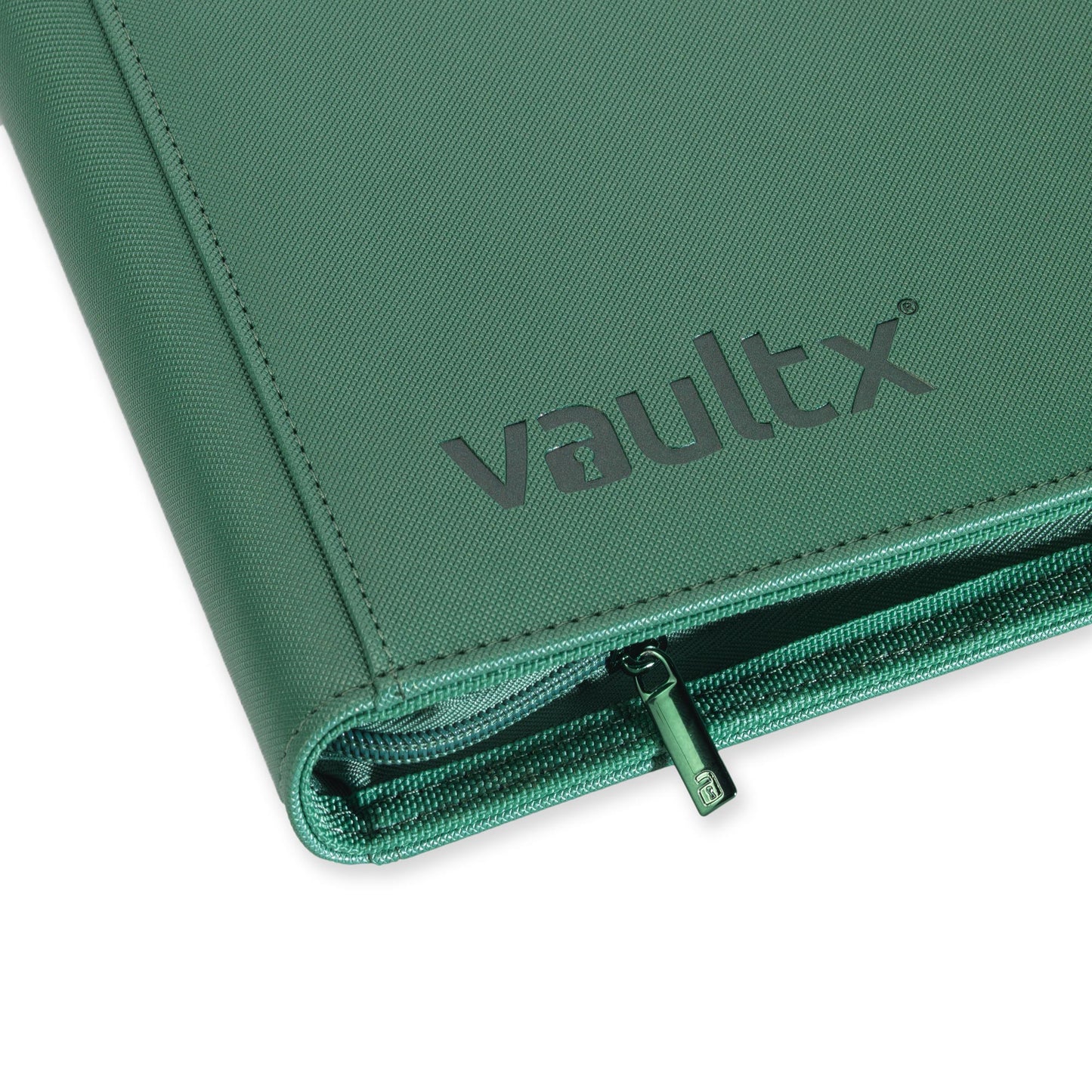 Vault X: 9-Pocket Zip Binder – Exo-Tec® Metallic Groen