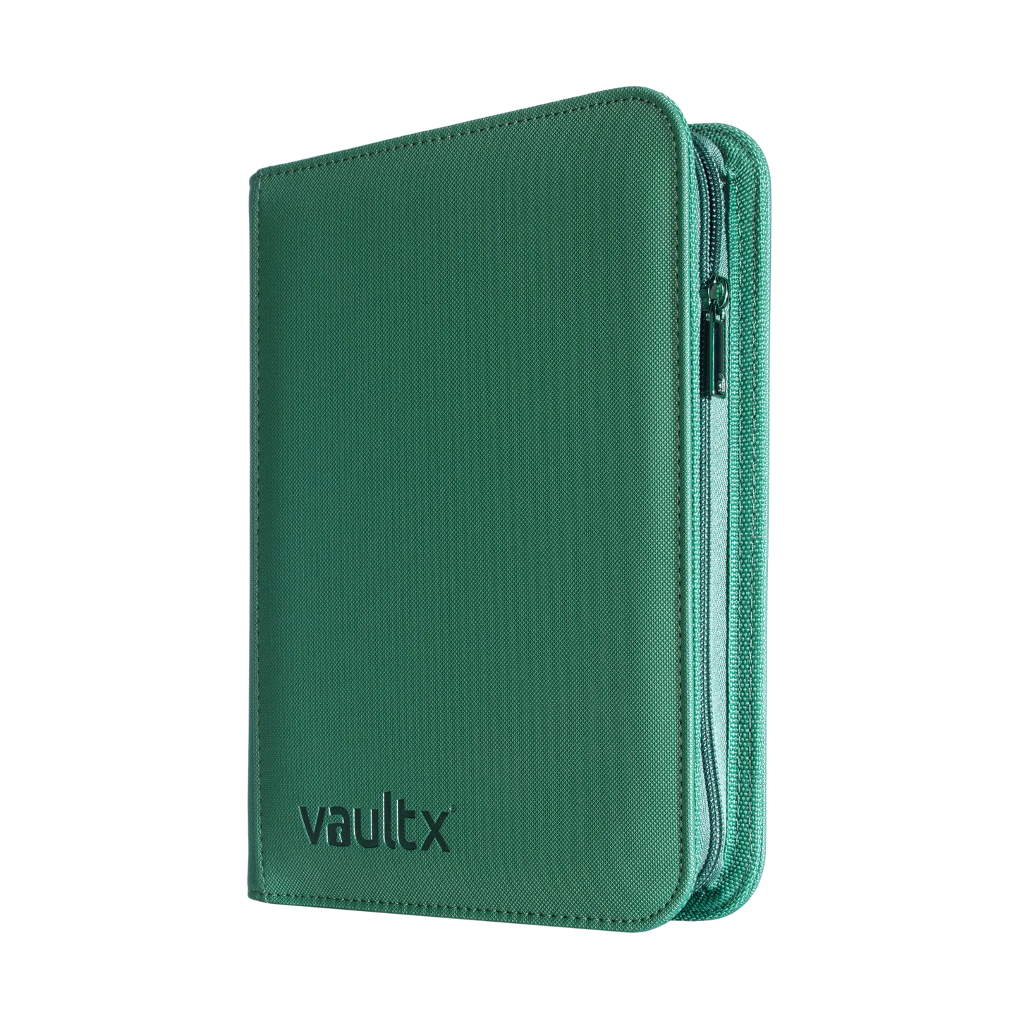 Vault X: 4-Pocket Zip Binder – Exo-Tec® Metallic Groen