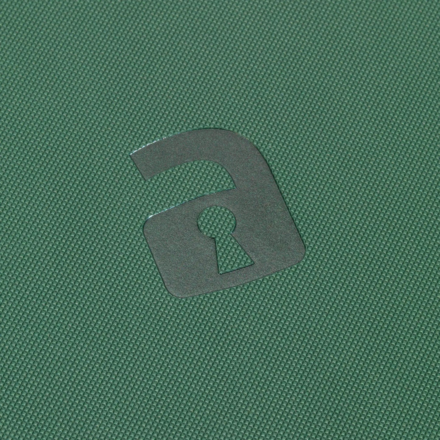 Vault X: 4-Pocket Zip Binder – Exo-Tec® Metallic Groen