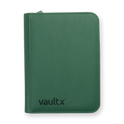Vault X: 4-Pocket Zip Binder – Exo-Tec® Metallic Groen
