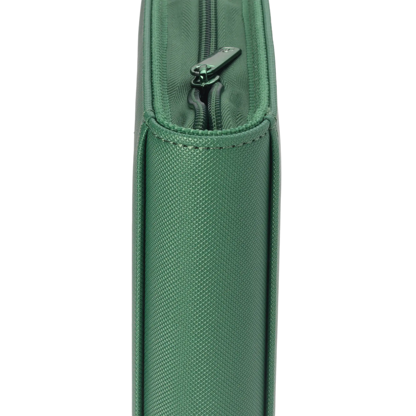 Vault X: 4-Pocket Zip Binder – Exo-Tec® Metallic Groen