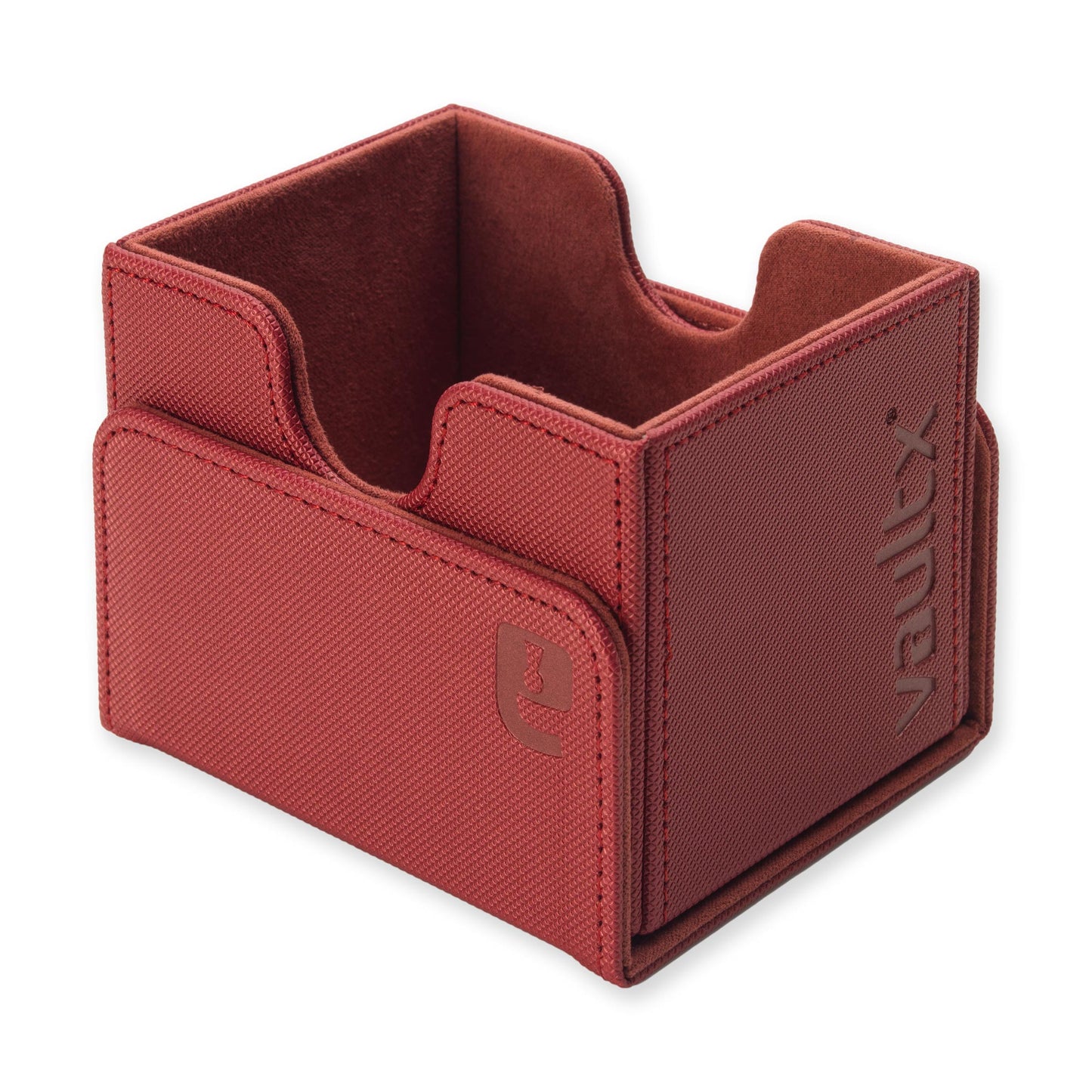 Vault X: Exo-Tec® Sideloading Deck Box 100+ – Metallic Rood