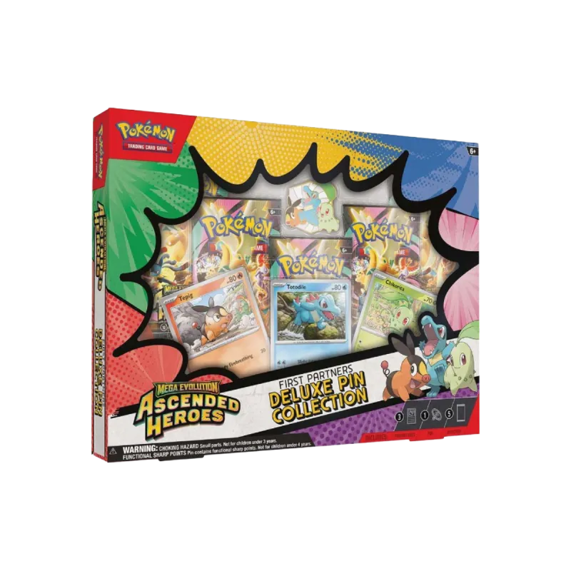 Pokémon TCG: Mega Evolution — Ascended Heroes (ME2.5) –  Deluxe Pin Collection
