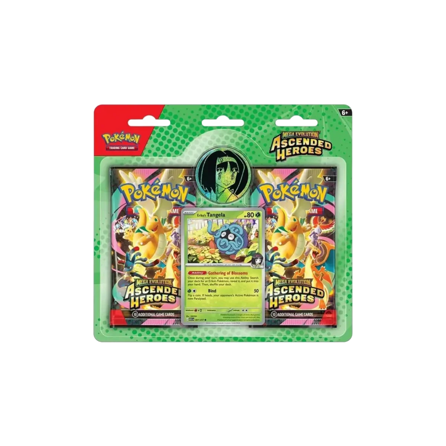 Pokémon TCG: Mega Evolution — Ascended Heroes (ME2.5) 2-Pack Blister – EN