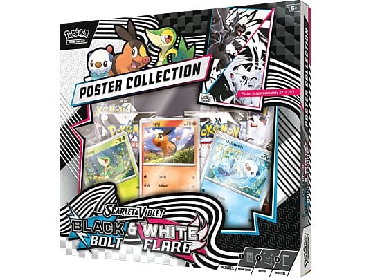 Pokémon TCG: Black Bolt & White Flare Unova Poster Collection