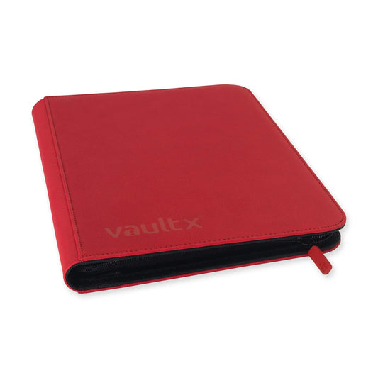 Vault X: 12-Pocket Zip Binder – Exo-Tec® Rood