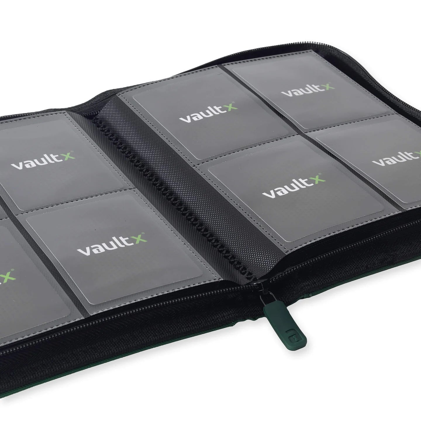 Vault X: 4-Pocket Zip Binder – Exo-Tec® Groen