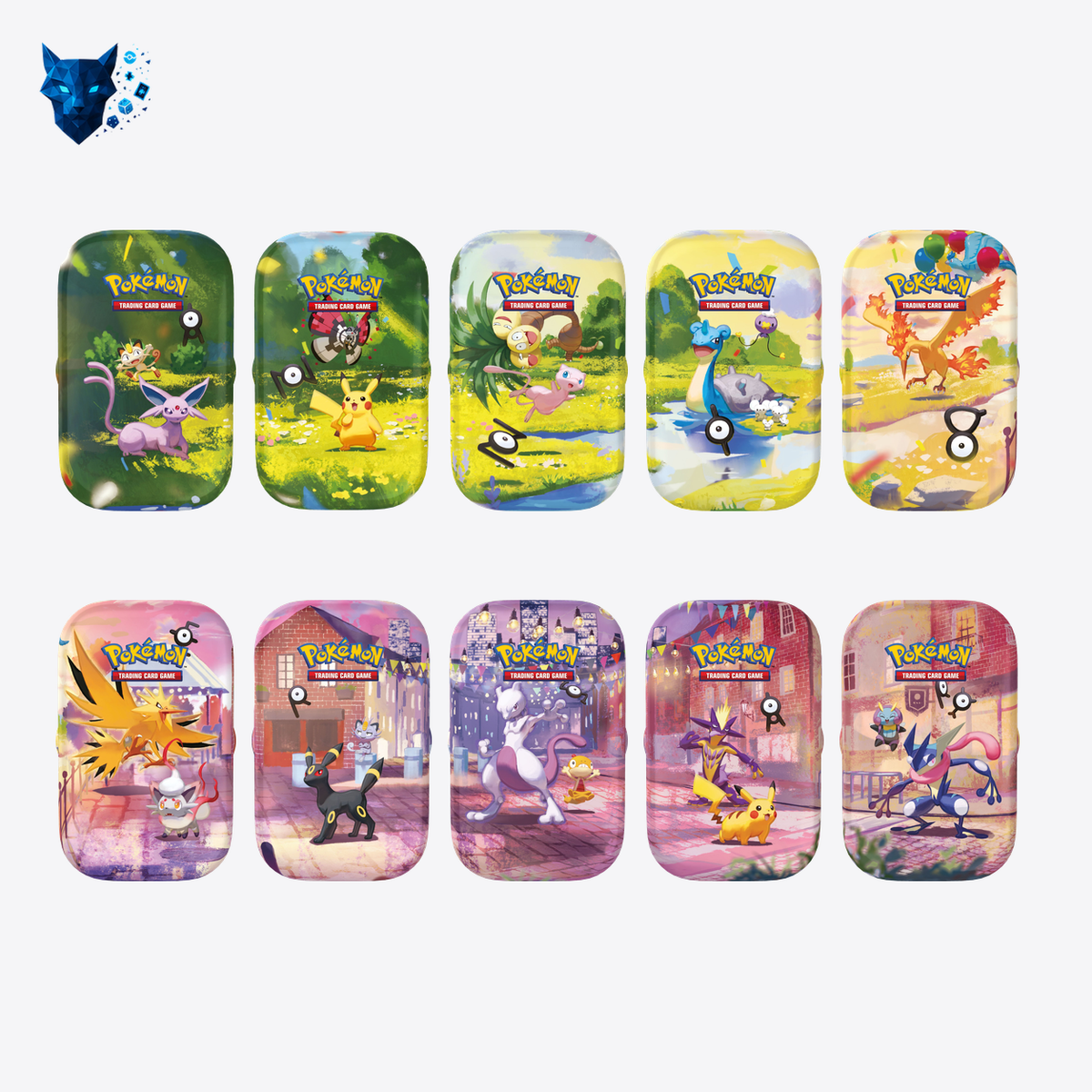 Mogelijke arts van de 30th Celebration Mini Tin — je ontvangt 1 willekeurige tin