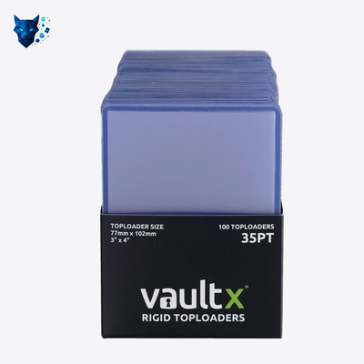 Vault X Seamless Rigid Toploaders (100 toploaders)
