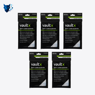 Vault X: Soft Card Sleeves (1.000 stuks)