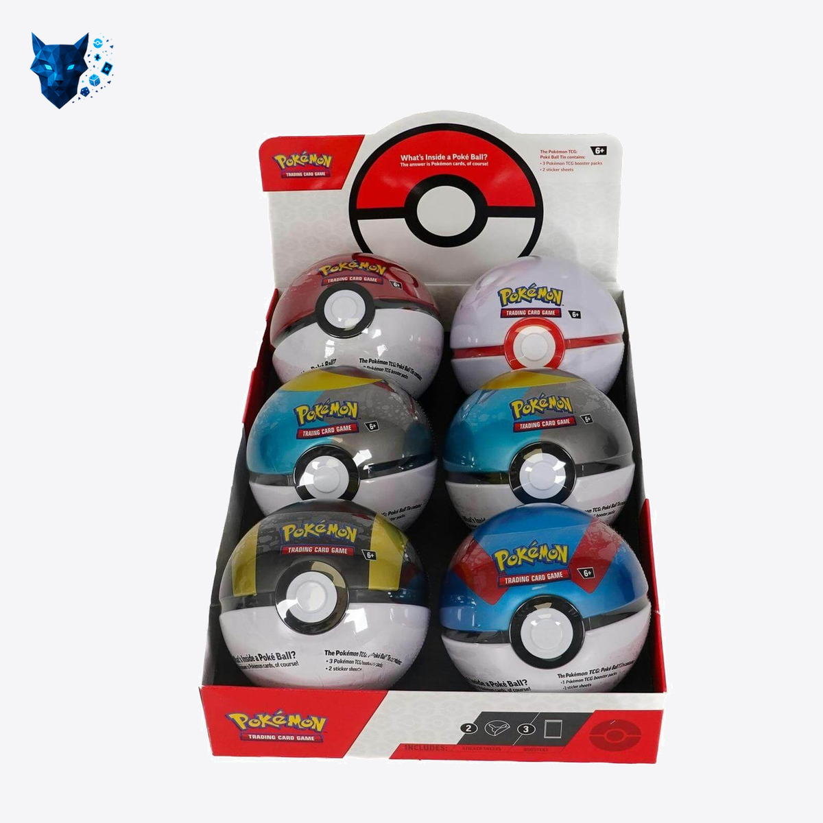 B26 Poke Ball-tins assortiment - levering van 1 willekeurige tin