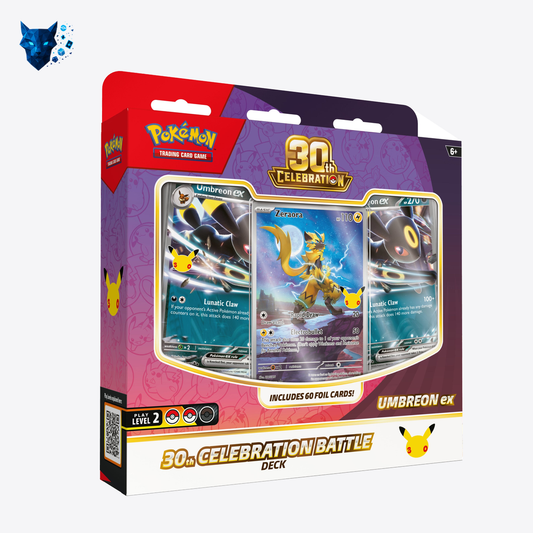 Pokémon TCG: 30th Celebration — Battle Deck — Umbreon ex — EN