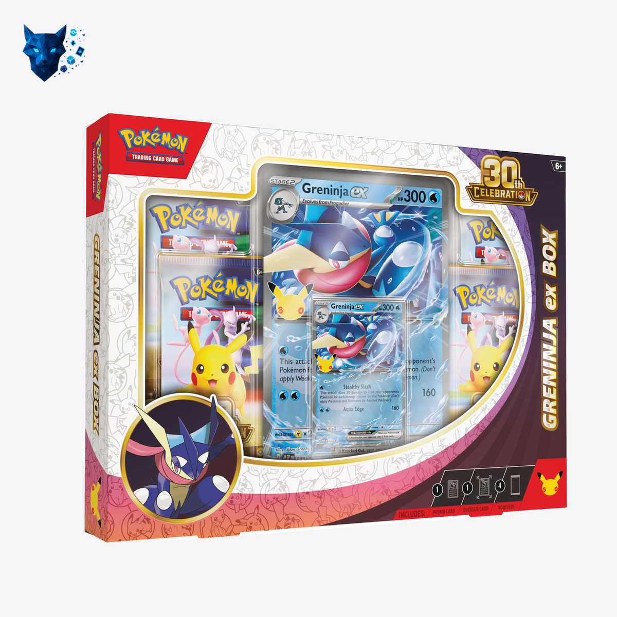 Pokémon TCG: 30th Celebration — Greninja ex Box — EN