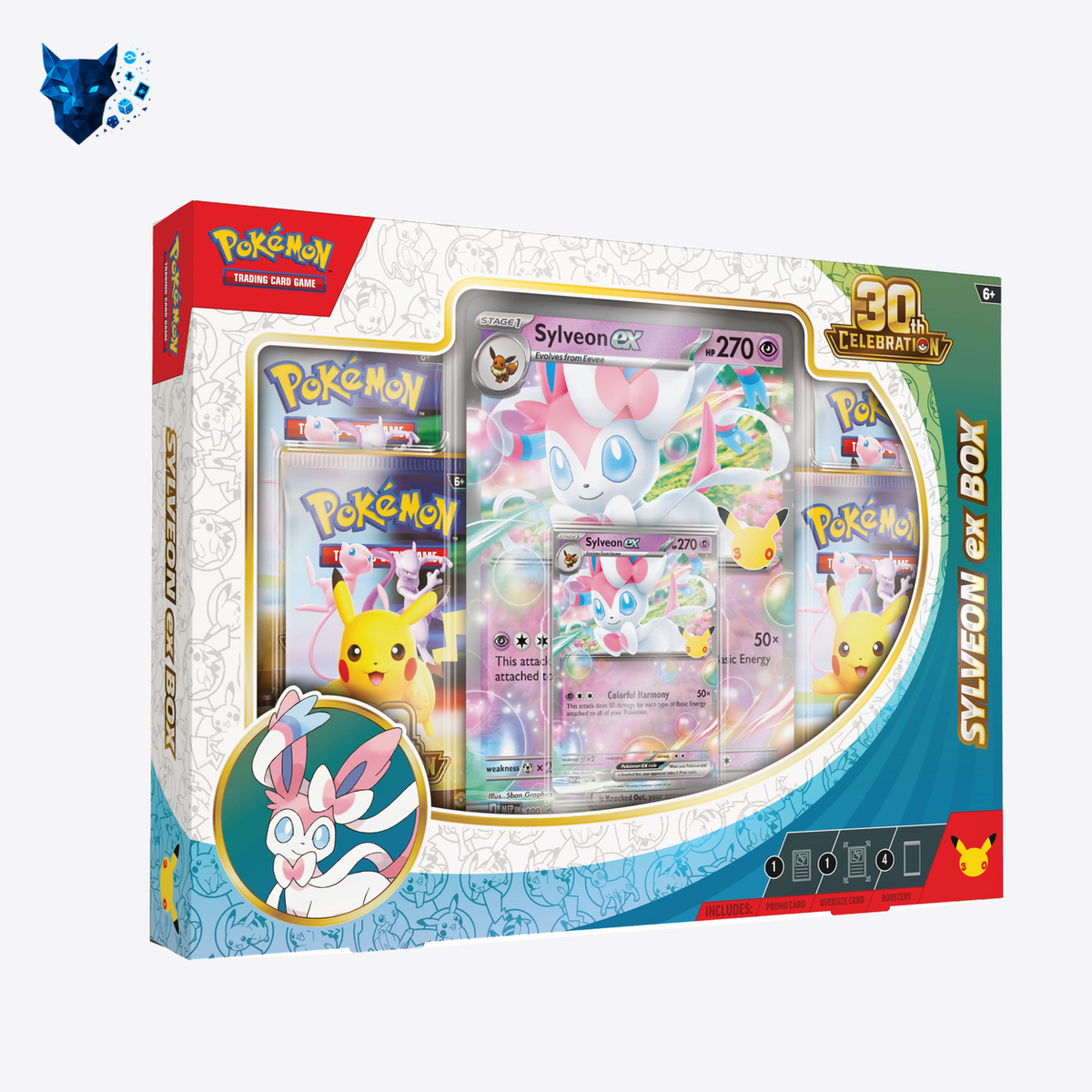 Pokémon TCG: 30th Celebration — Sylveon ex Box — EN