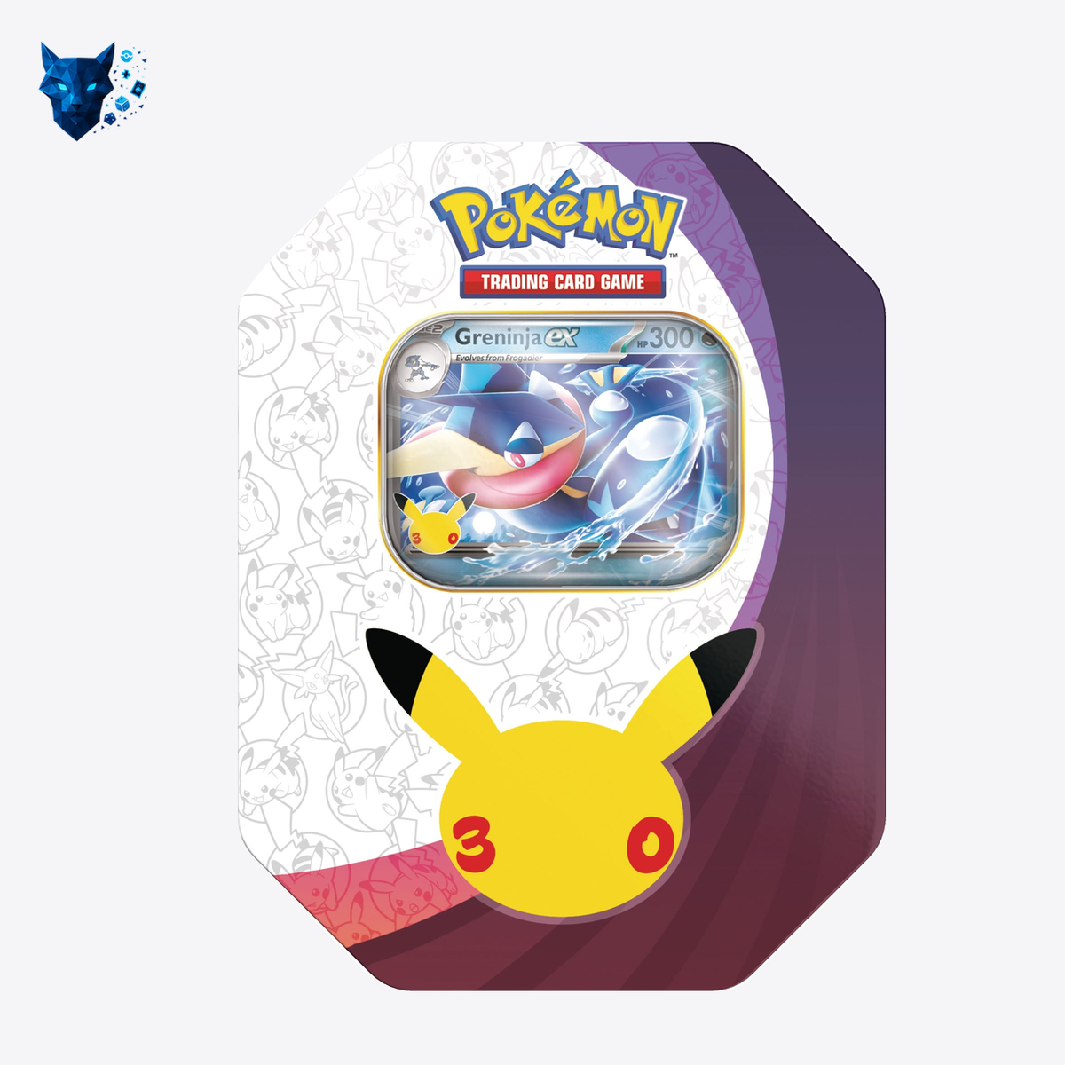 Pokémon TCG: 30th Celebration — Tin — Greninja ex — EN