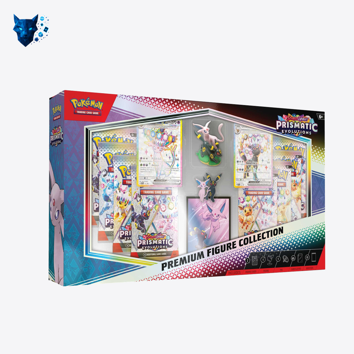 Pokémon TCG: Scarlet & Violet — Prismatic Evolutions — Premium Figure Collection — EN