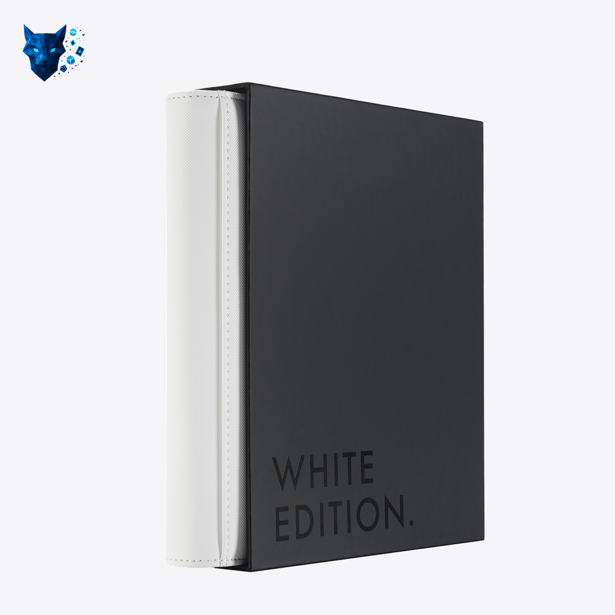 Vault X: 9-Pocket Zip Binder – Exo-Tec® White Edition