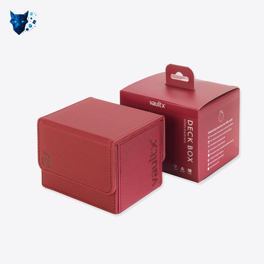 Vault X: Exo-Tec® Sideloading Deck Box 100+ – Metallic Rood