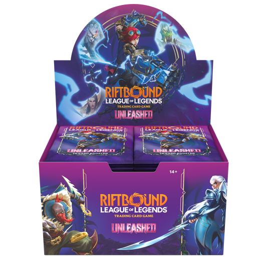 Riftbound: League of Legends TCG – Unleashed Booster Display (24 Boosters) – EN