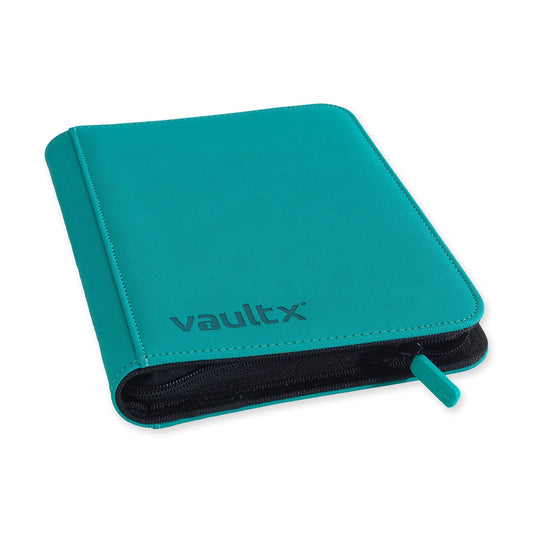 Vault X: 4-Pocket Zip Binder – Exo-Tec® Teal