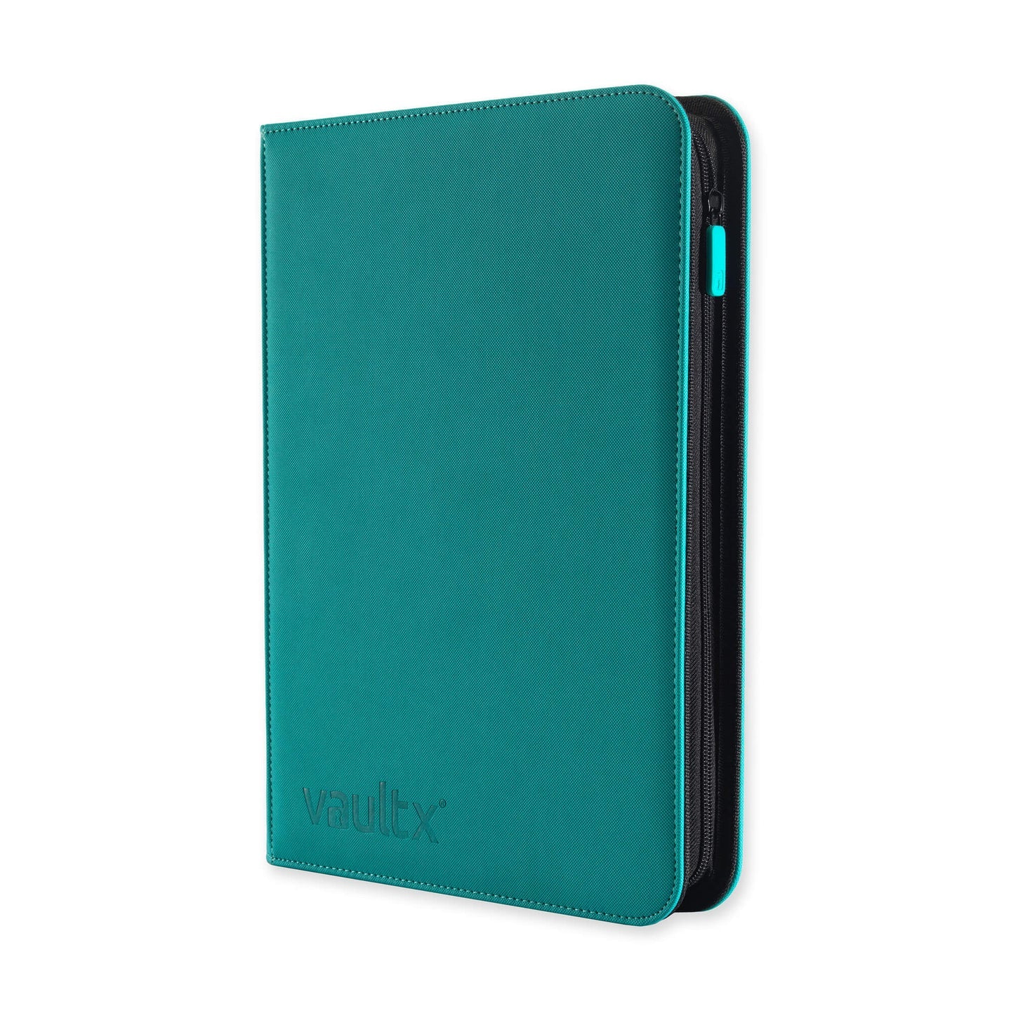 Vault X: 9-Pocket Zip Binder – Exo-Tec® Teal