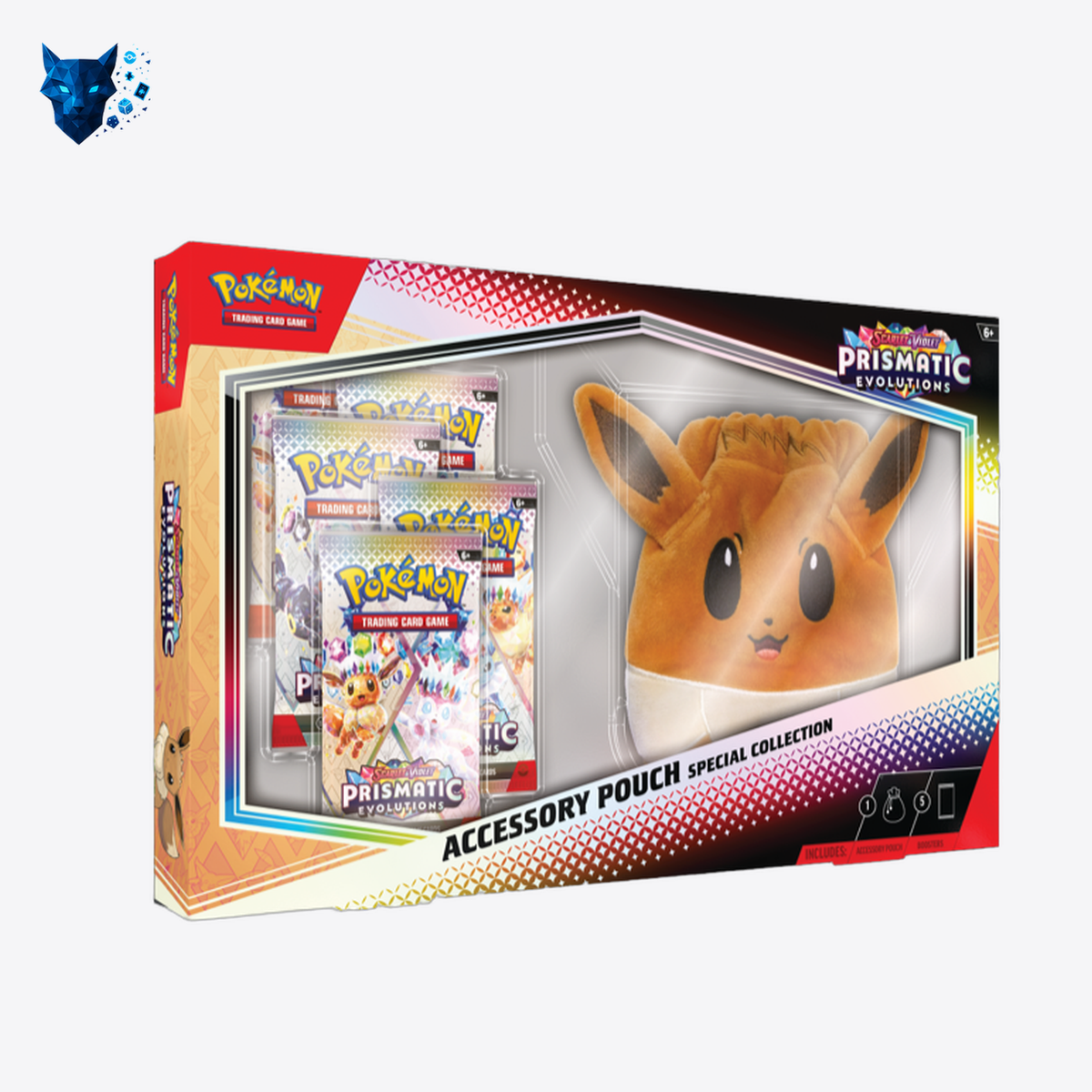 Pokémon TCG: Prismatic Evolutions: Accessory Pouch Special Collection