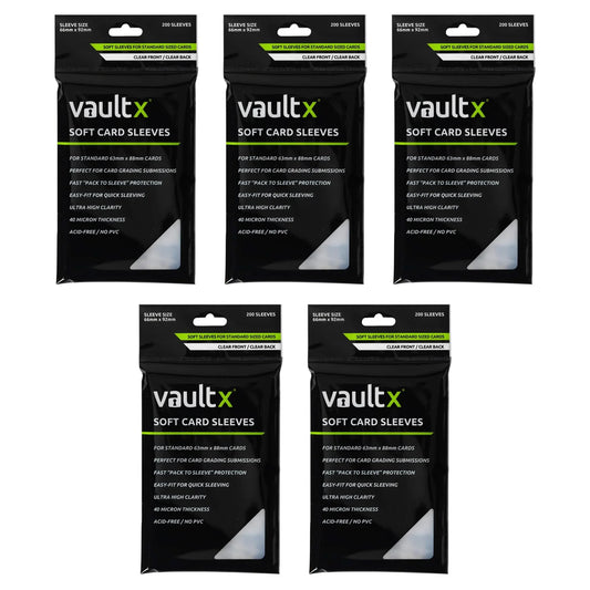 Vault X Soft Card Sleeves (1000 stuks)