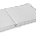 Vault X: 12-Pocket Zip Binder – Exo-Tec® White Edition