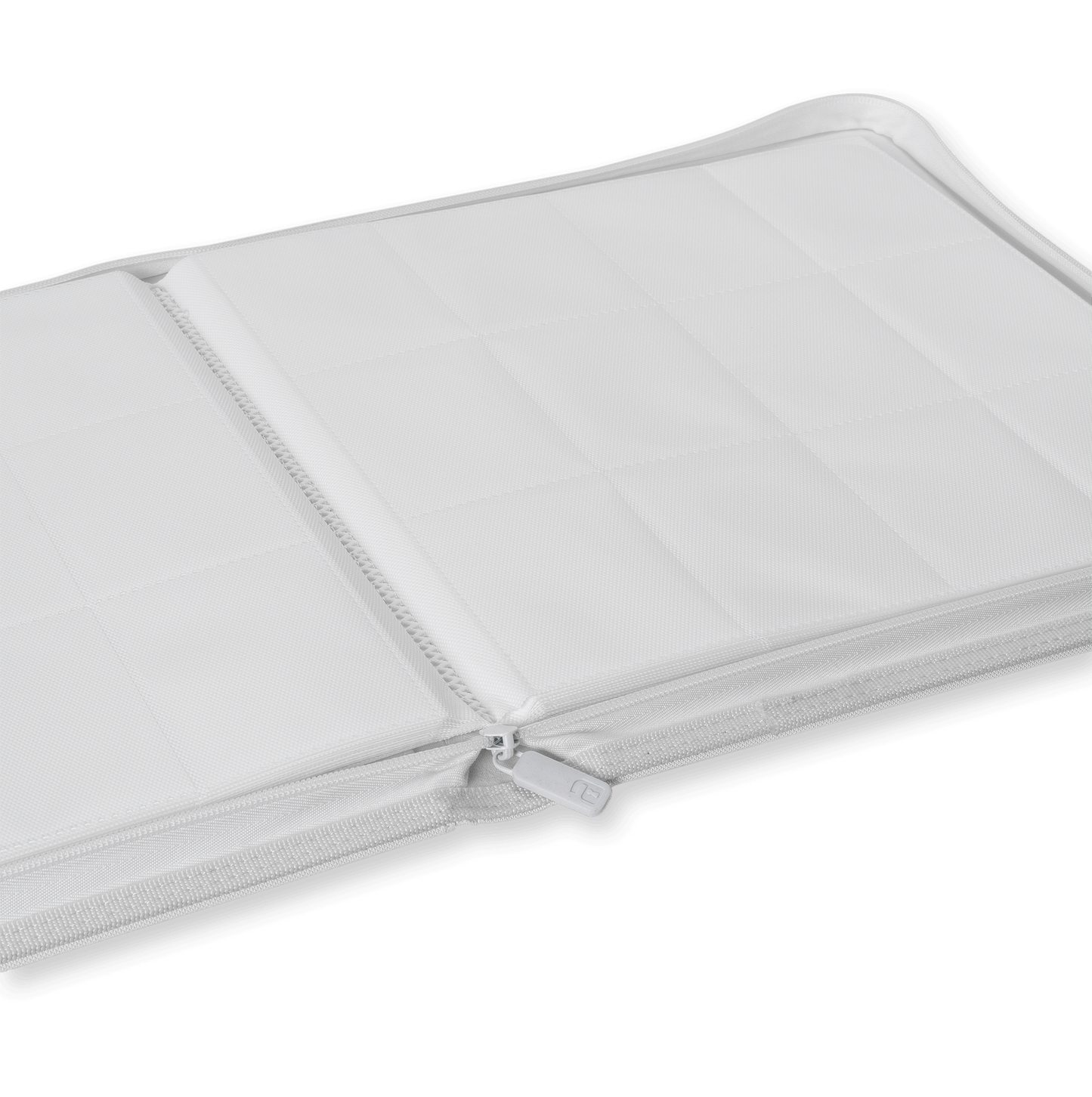 Vault X: 12-Pocket Zip Binder – Exo-Tec® White Edition